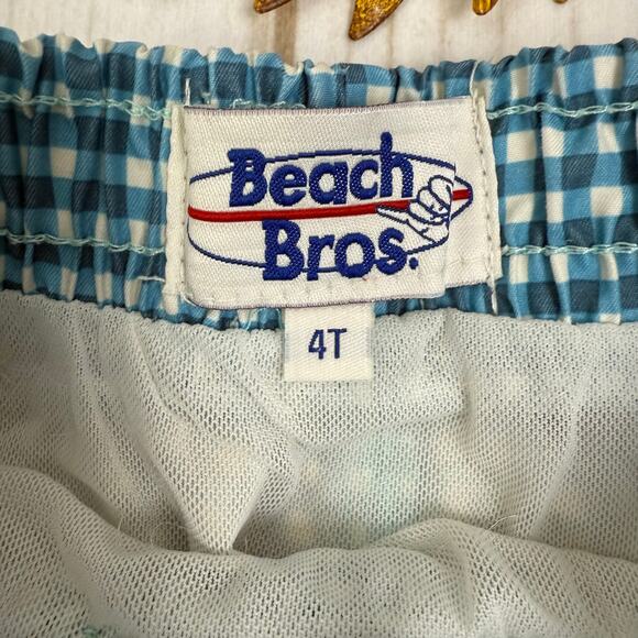 beach bros boys swim trunks 4T - Picture 3 of 3